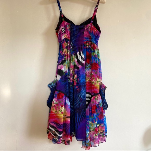 Simon Chang Chiffon Midi-Dress - Picture 7 of 7